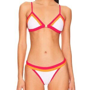 NWT Milly Positano 2 PC Designer Bikini Set $275 Style #T18Z01 SZ SMALL